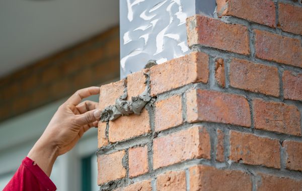 Brick Pillar Repair in Bowie