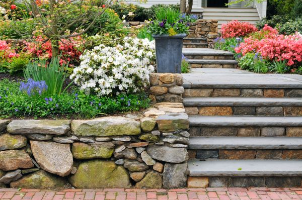 Stone Stairs Repair in Bowie