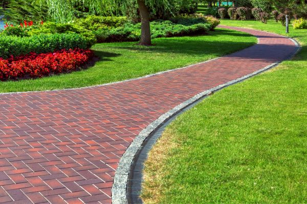 Brick Walkway Installation in Bowie