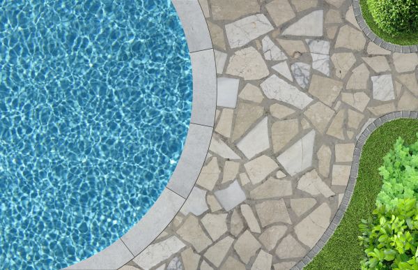 Flagstone Grout Repair in Bowie