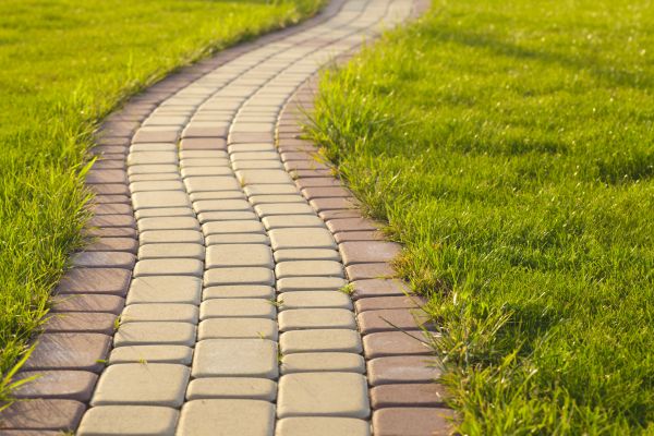 Sidewalk Brick Repair in Bowie
