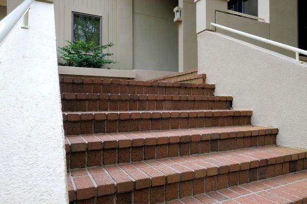 Entryway Brick Repair in Bowie